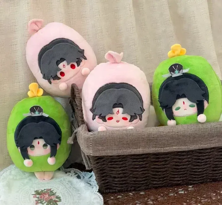 Bingqiu Cucumber Sausage Plush Doll Set (Fanmade)