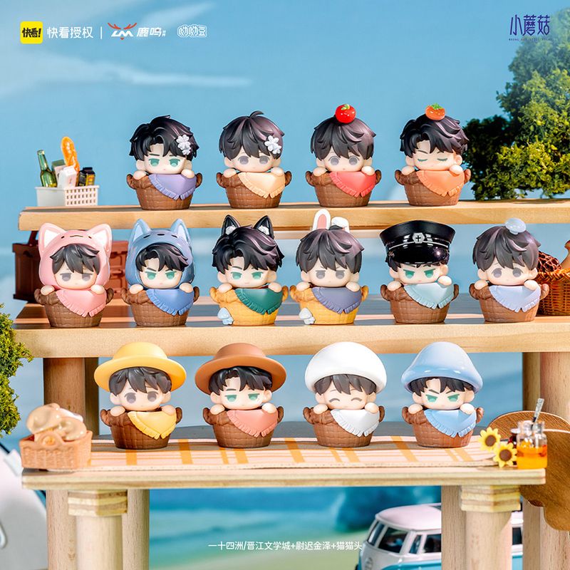 Little Mushroom x Lu Ming - Blind Box Cutie Picnic Mini Figurine