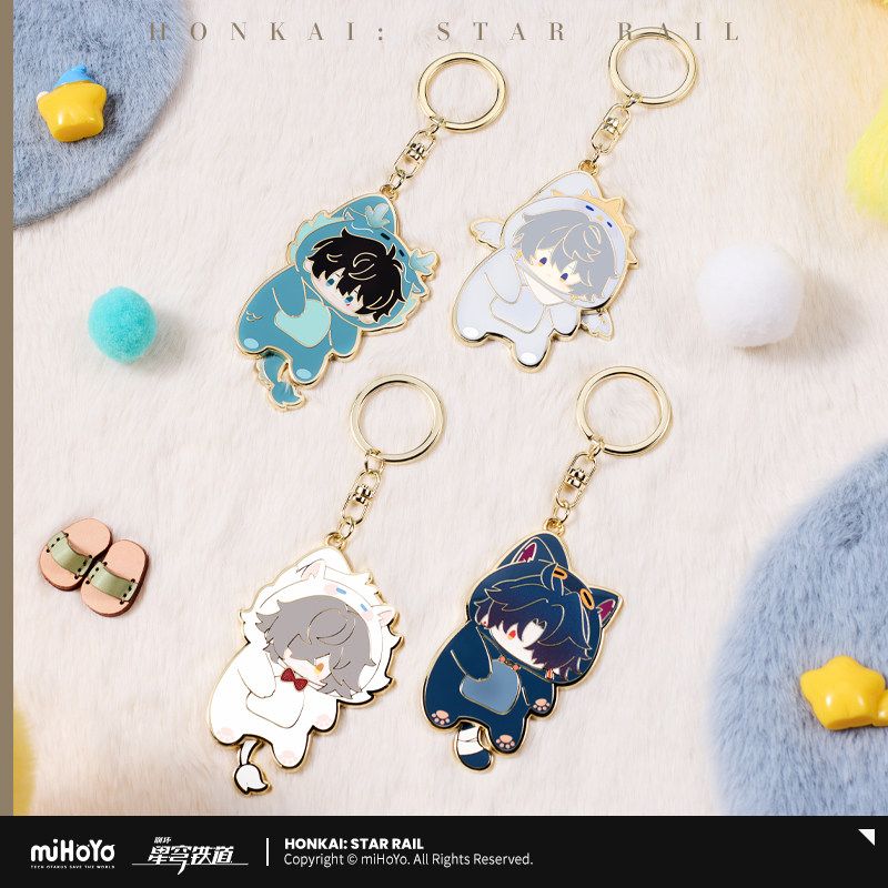 Honkai Star Rail - Boys' Dormitory Enamel Keychain