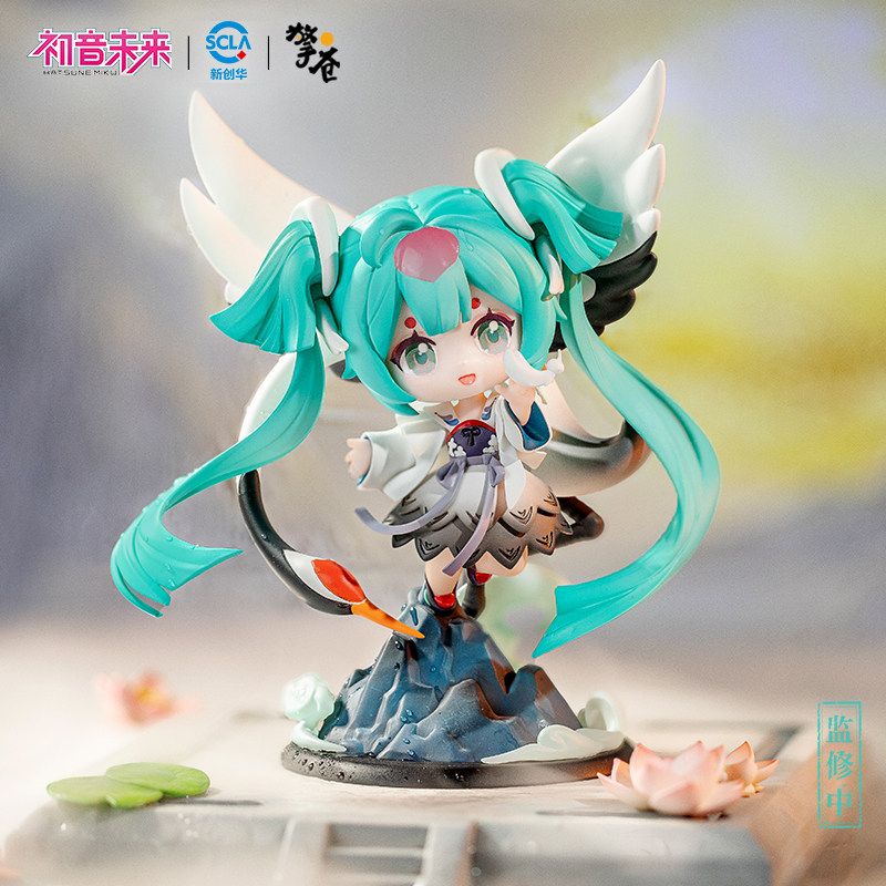 Hatsune Miku x Qing Cang - Falling Feather Figurine