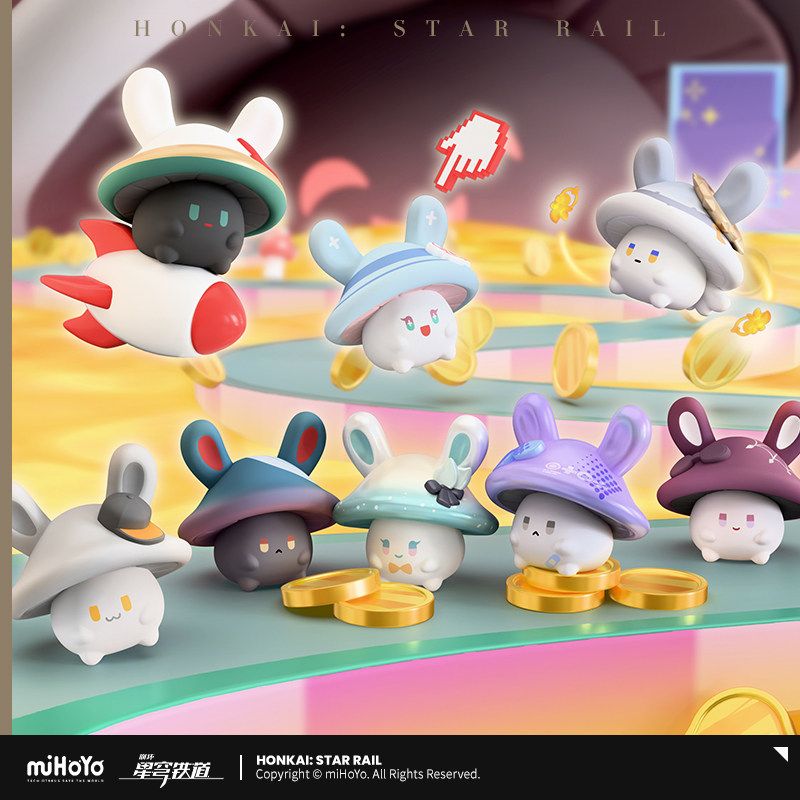 Honkai Star Rail - Blind Box Bunny Mushroom Mini Figurine
