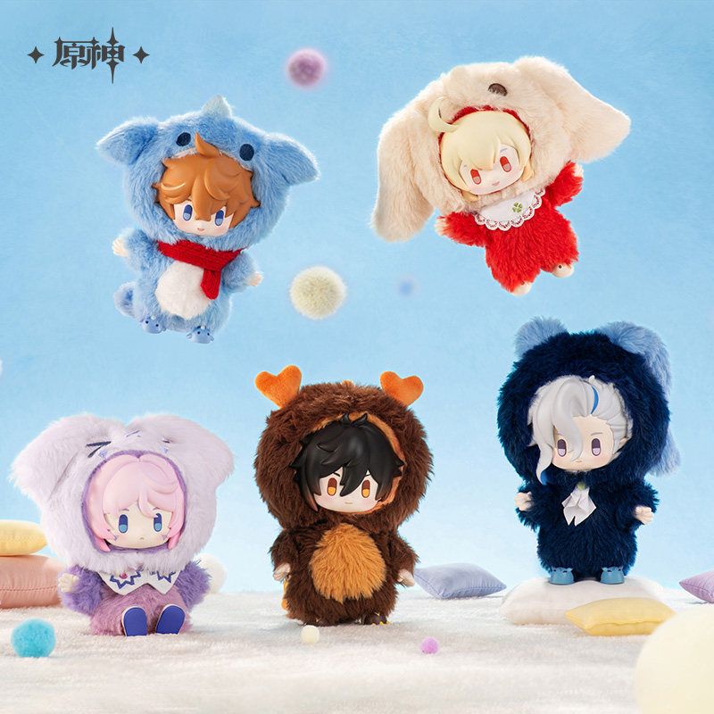 Genshin Impact - 15 CM Cozy Onesie Plush Doll