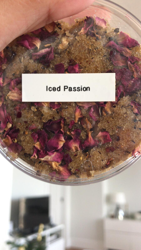 Iced Passion Sugar Body Scrub