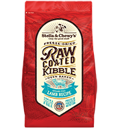 Stella &amp; Chewy&#39;s Raw Coated Kibble Lamb Recipe Grain-Free Dog Food - 22 Pound