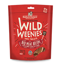 Stella &amp; Chewy&#39;s Red Meat Recipe Wild Weenies, 3.25 oz.