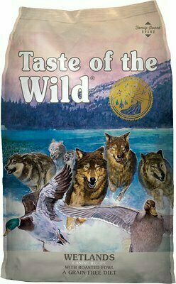 Taste of the Wild Wetlands with Roasted Fowl Grain-Free Adult Dry Dog Food - 28 Pound