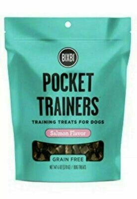 Bixbi Pocket Trainers Salmon Flavor Grain-Free Dog Treats - 6 oz. Bag