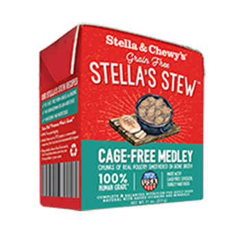 Stella &amp; Chewy&#39;s Cage-Free Medley Wet Food Stew for Dogs - 11 oz.