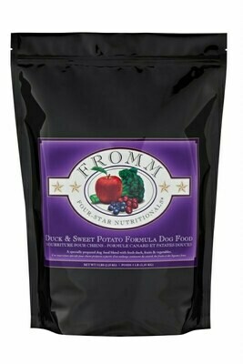 Fromm Four Star Duck À La Veg Dry Dog Food - 4 Pound