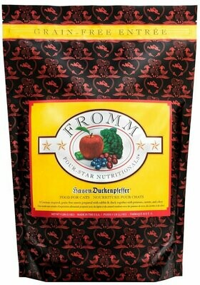 Fromm Hasen Duckenpfeffer Dry Grain-free Cat Food, 4- PoundBag