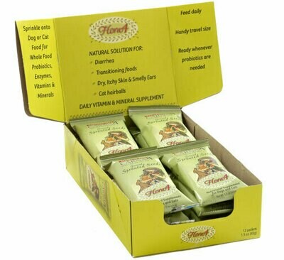 Carna4 Flora4 Ground Sprouted Seed Toppers - 1.5 oz