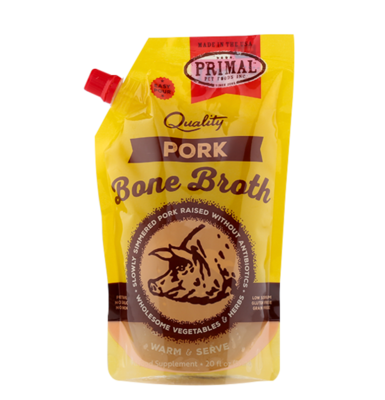 Primal Pork Frozen Bone Broth 20oz