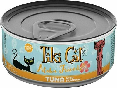Tiki Cat Aloha Friends Tuna with Pumpkin Grain-Free Wet Cat Food - 5.5 oz.