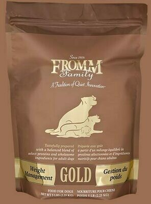 Fromm Gold Weight Management Dry Dog Food - 5 Pound