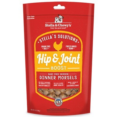 Stella &amp; Chewy&#39;s Hip &amp; Joint Boost Freeze Dried Dog Food - Cage-Free Chicken - 13 oz. bag