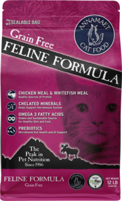 Annamaet Grain Free Feline Formula 4lbs