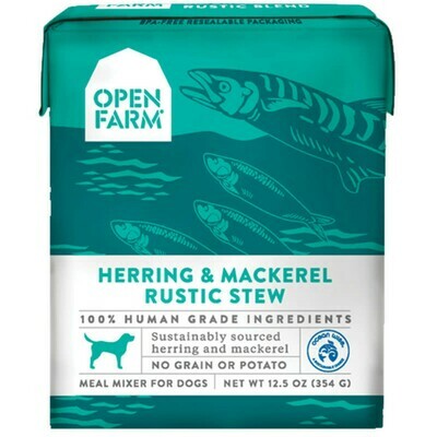 Open Farm Dog Herring Mackerel Rustic Stew 12.5oz