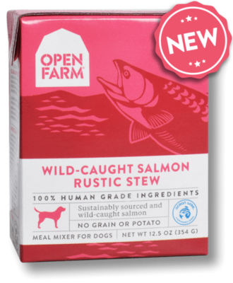 Open Farm Dog Wild Caught Salmon Rustic Stew 12.5oz