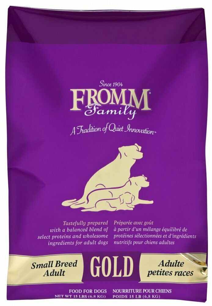 Fromm Gold Small Breed Adult Dry Dog Food - 15 Pound