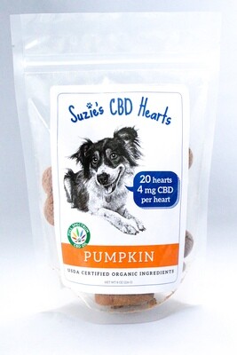 Suzie&#39;s CBD Hearts Pumpkin 8oz