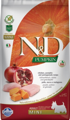 Farmina N&amp;D Pumpkin Chicken &amp; Pomegranate Adult Mini 15.4lbs