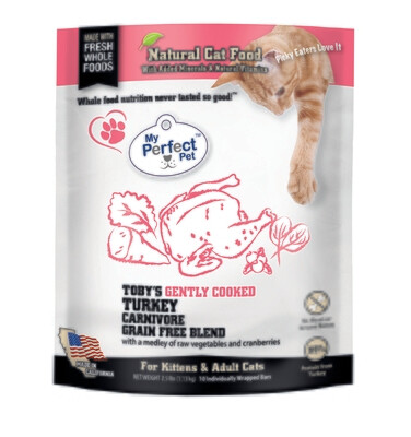 My Perfect Pet Cat Toby&#39;s Turkey Gently Cooked 3#