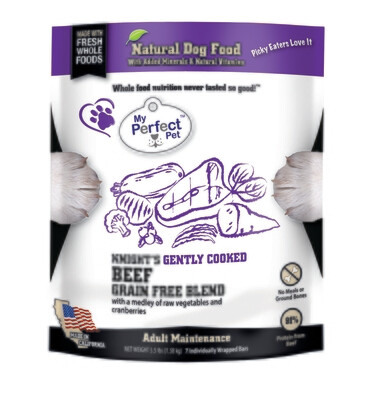 My Perfect Pet Dog Food Knight&#39;s Gently Cooked Beef Adult 4#