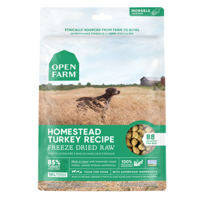 Open Farm Dog Homestead Freeze Dried Turkey 3.5oz