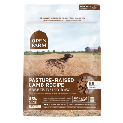 Open Farm Dog Pasture Raised Freeze Dried Lamb 3.5oz