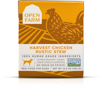 Open Farm Dog Harvest Chicken Rustic Stew 12.5oz