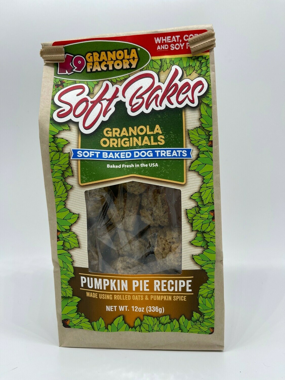 K9 Granola Factory Soft Bake Pumpkin Pie Recipe 12oz