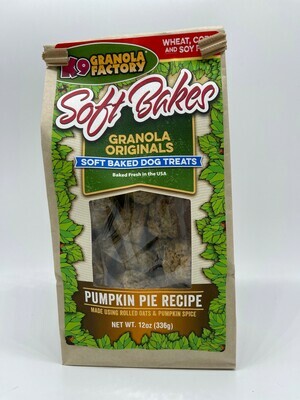 K9 Granola Factory - Soft Bake Pumpkin Pie Recipe 12oz