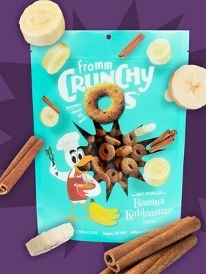 Fromm Crunchy O&#39;s Banana Kablammas 6oz