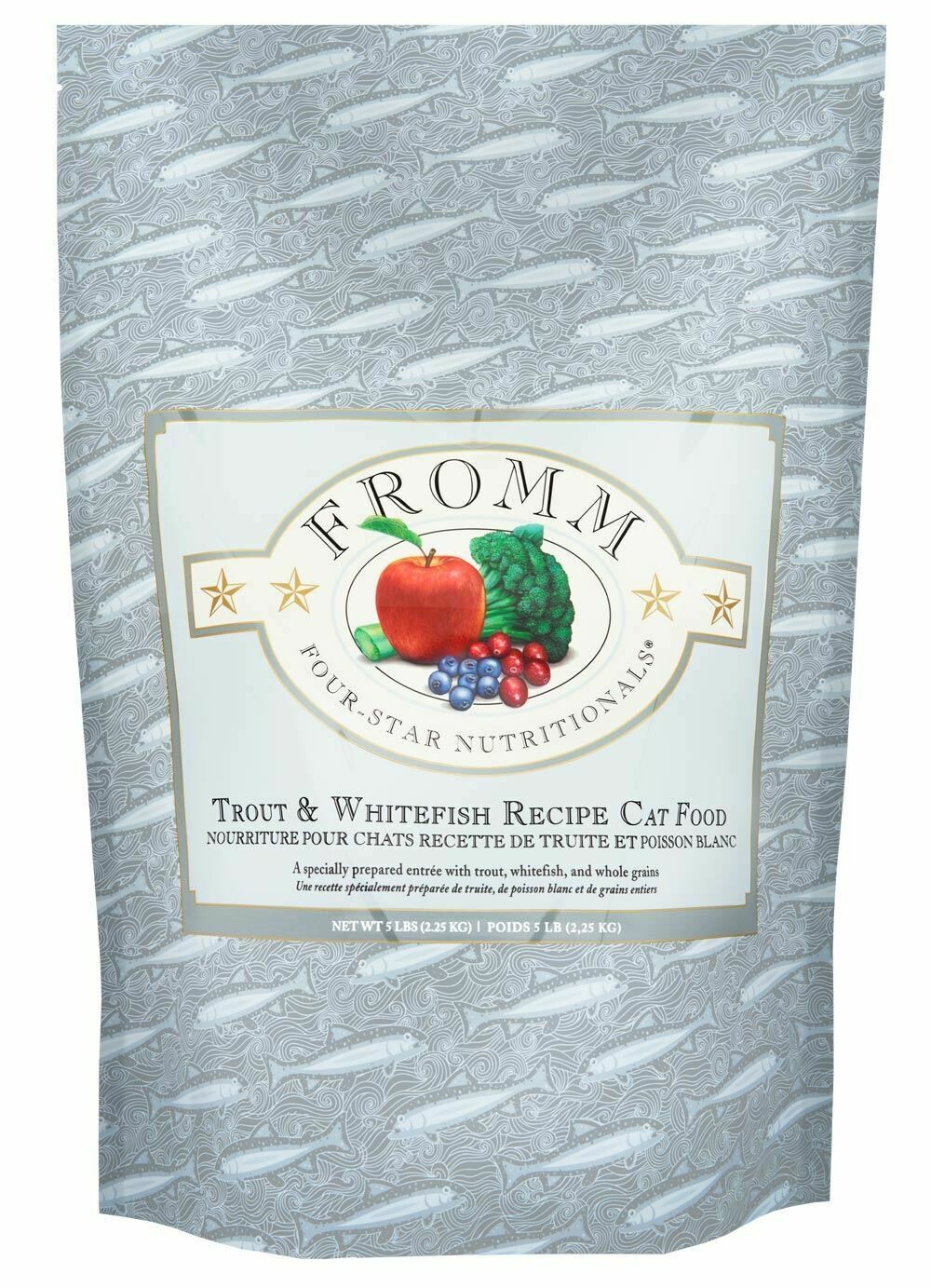 Fromm Four Star Grain Free Salmon Tunachovy Recipe Dry Cat Food