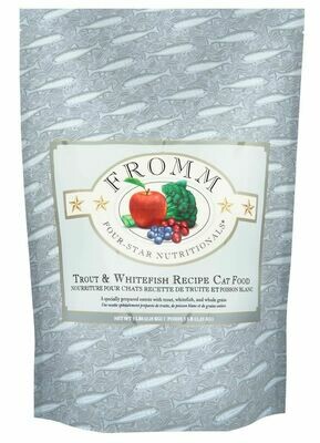 Fromm Four Star Whitefish Recipe Dry Cat Food - 5 pound