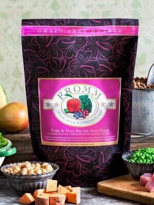 Fromm Four-Star Pork &amp; Peas Recipe Grain-Free Dry Dog Food - 12 Pounds