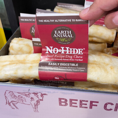 Earth Animal No Hide Beef 4&quot;