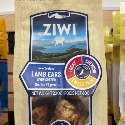 Ziwi Lamb Ears 2.1oz