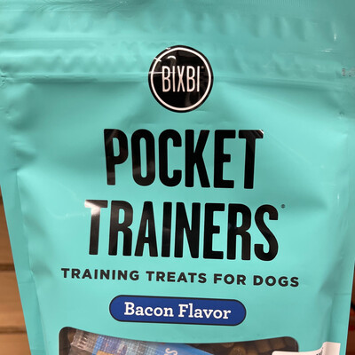 Bixbi Pocket Trainers Bacon Flavor Grain-Free Dog Treats - 6 oz. Bag