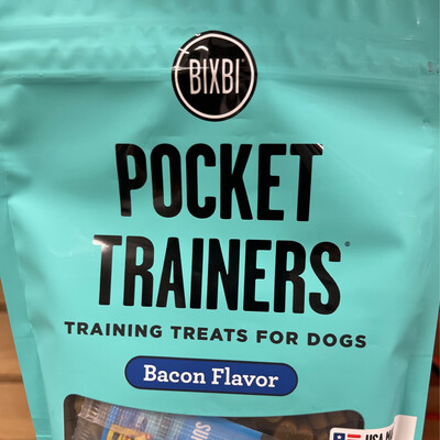 Bixbi Pocket Trainers Peanut Butter Flavor Grain-Free Dog Treats - 6 oz. Bag