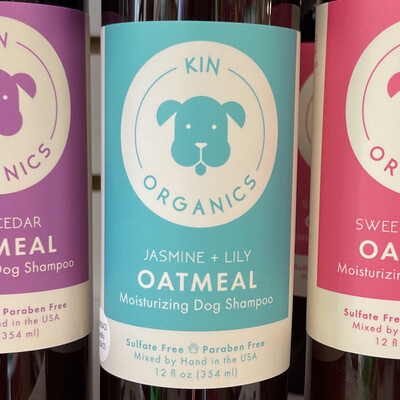 Kin+kind Jasmine Lilly Dog &amp; Cat Shampoo, 12 Fl oz.