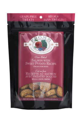 Fromm Dog 4Star Salmon with Sweet Potato Recipe Treat 8oz