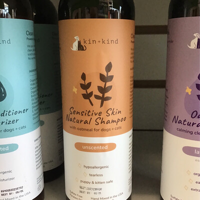 Kin &amp; Kind Unscented Sensitive Skin Shampoo 12oz