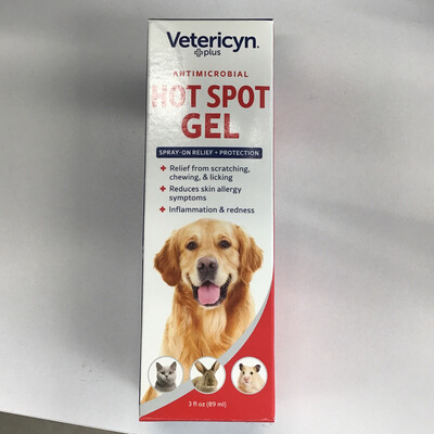 Vetericyn Hot Spot Gel 3oz