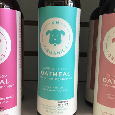 Kin &amp; Kind Jasmine &amp; Lily Oatmeal Natural Shampoo 12oz