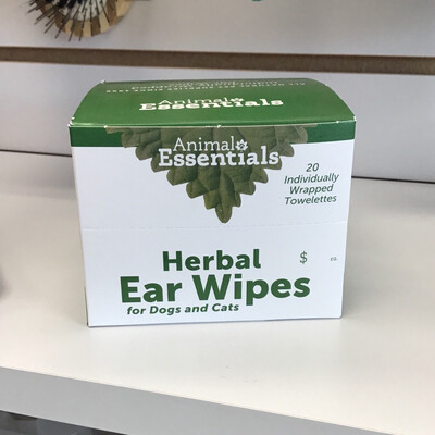Animal Essentials Herbal Ear Wipe (individual)