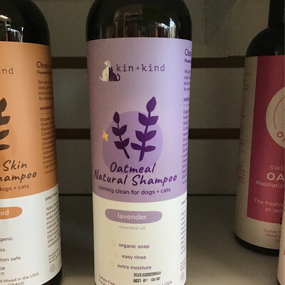 Kin &amp; Kind Lavender Oatmeal Natural Shampoo 12oz