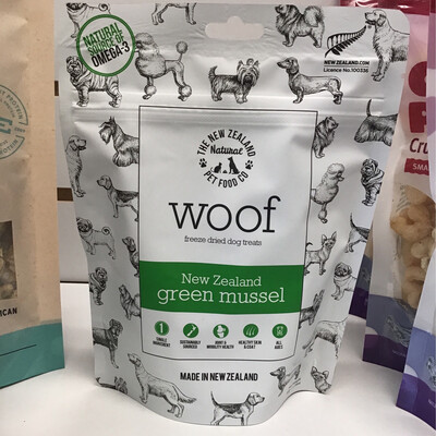 Woof New Zealand Green Mussel Treat 1.76oz
