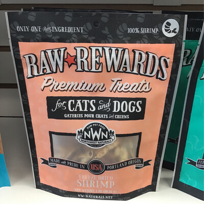 Northwest Naturals Freeze-Dried Shrimp Treats 3oz