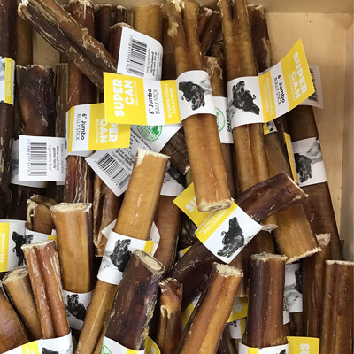 Supercan 6&quot; Jumbo Bully Stick